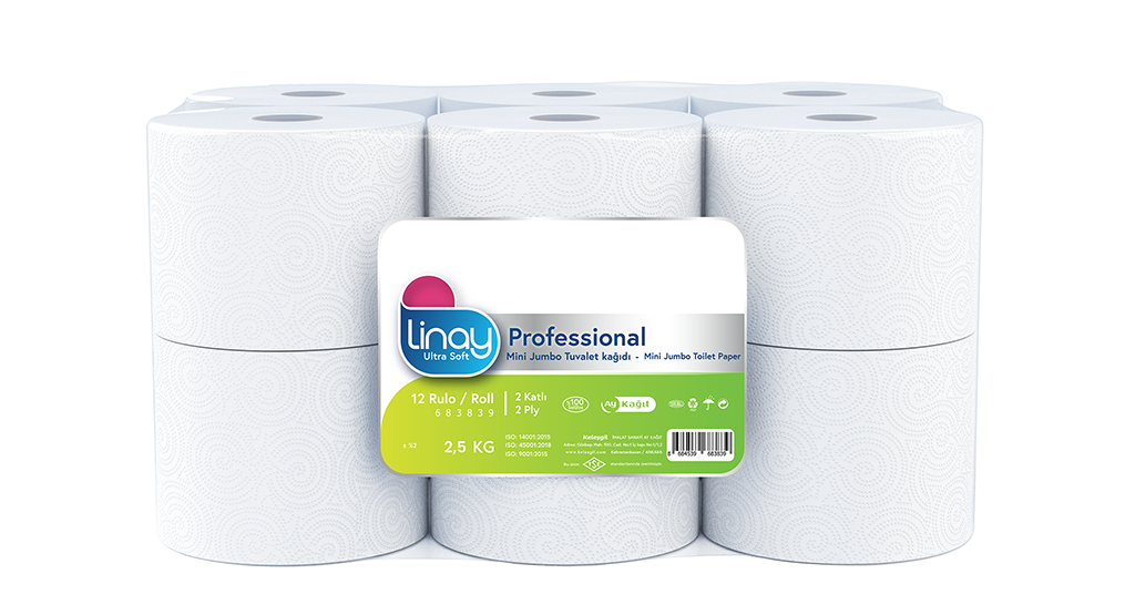Linay Mini Jumbo Tuvalet Kağıdı 2,5 Kg